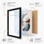 Soft Colour Forms Minimalist - Framed Print-1429850532-1429850534
