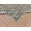 Tapis décoratif moderne moderne de conception unique 9 pi x 11 pi 7 po noué à la main new age