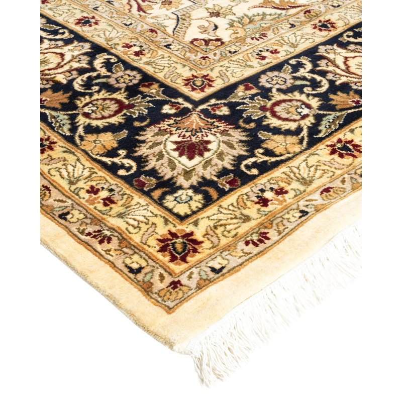 Classic One-of-a-Kind 9' 1" X 12' 4" Hand Knotted Area Rug