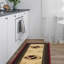 Tapis de couloir de cuisine antidérapant Siesta Rooster Design