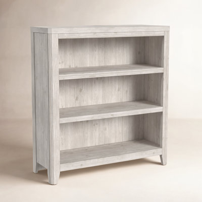Herrington 3-Tier Solid Wood Bookcase