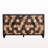 Buffet Sideboard With Honeycomb Pattern