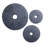 Ribbed Round Sandstone Wall Decor with Cut Out at Centre, Large, Gray-859594092