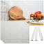 Ensemble de dosseret 18 po x 24 po Charleston - 5 tuiles, 2 garnitures en J et 1 garniture de coin intérieure-129681265