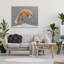 Peinture sur toile, saut d'hiver-88095379