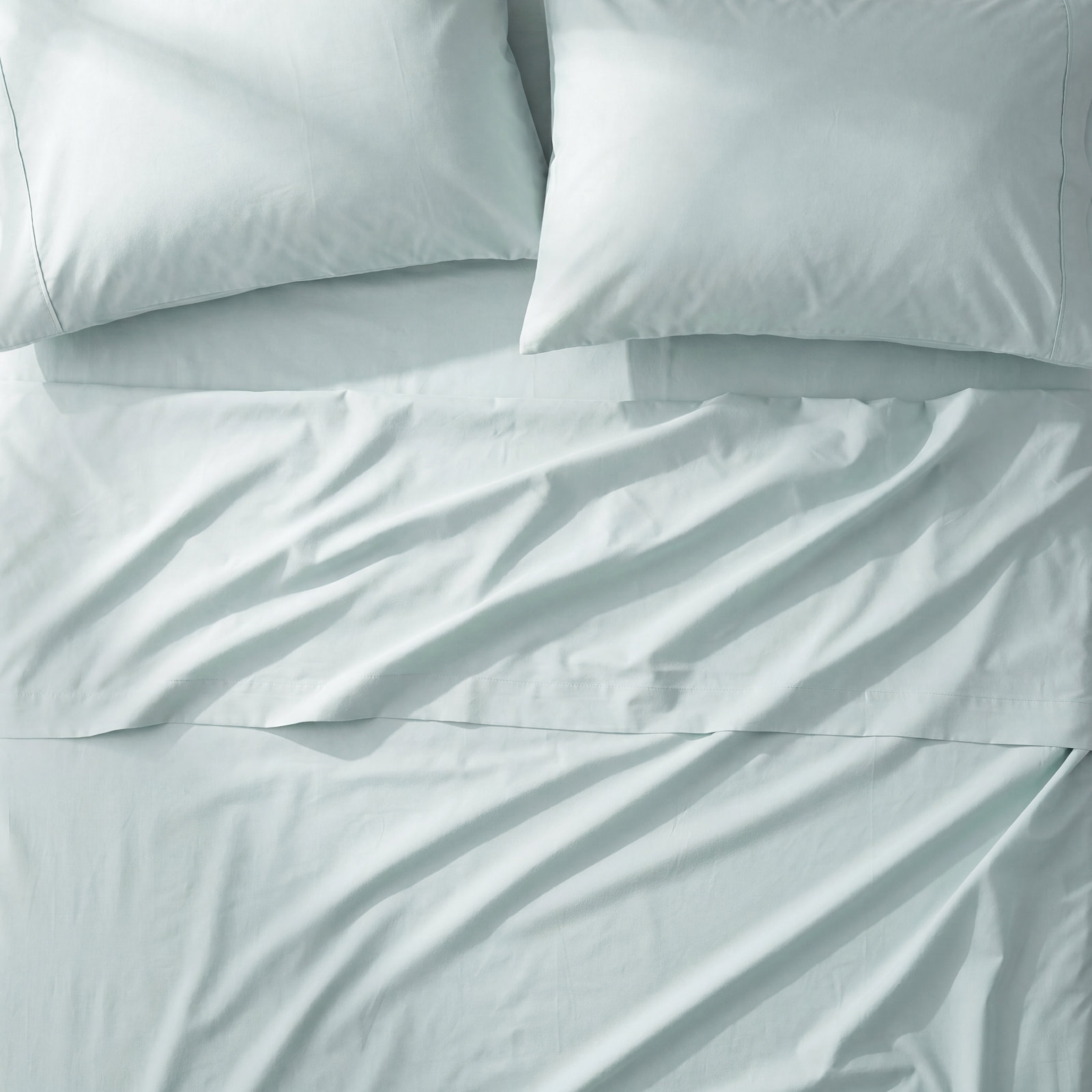 Fulham Cotton Sheet Set, Full, Pale Blue