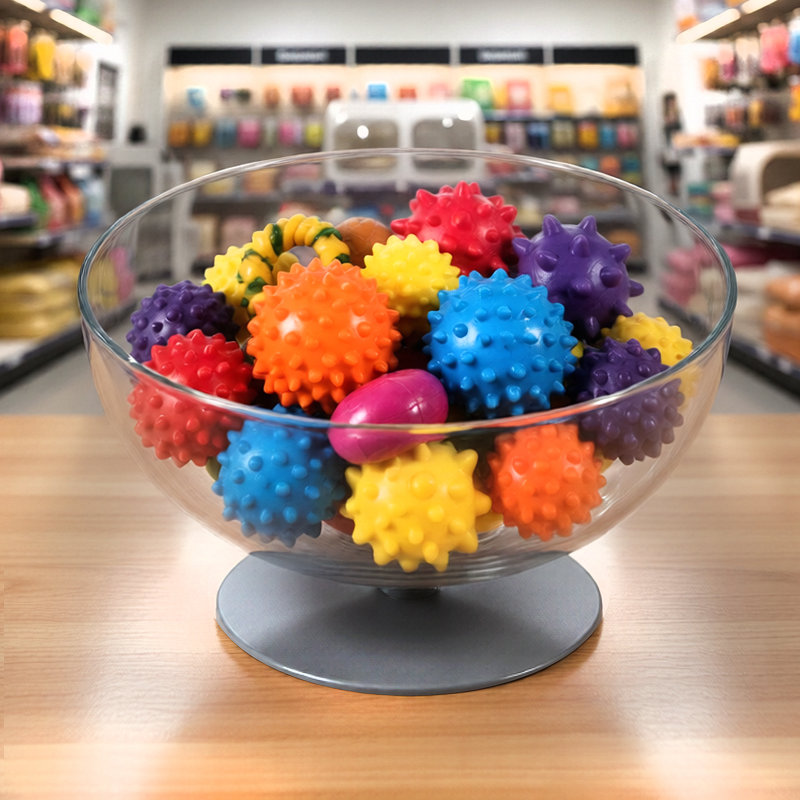 16" Single Bowl Counter Display, 10.5" H x 16" W x 16" D