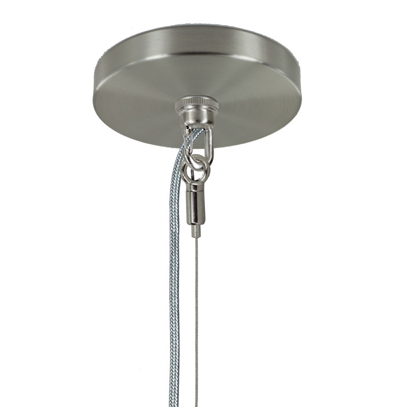 Luminaire suspendu conique à 1 lumière Earth, Ampoule DEL