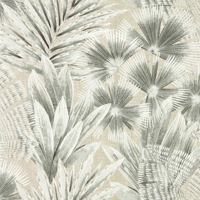 Matupi 10.05m x 52cm Parchment/Gold Wallpaper Roll