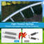 Gymax Round Backyard Trampoline with Safety Enclosure