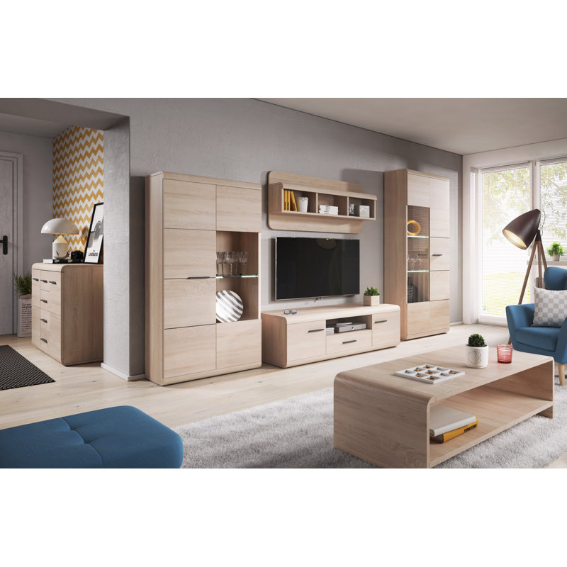 Link Display Sideboard Cabinet With Led