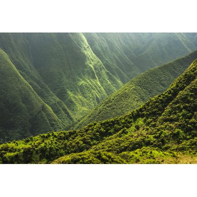 Green Valley - Wrapped Canvas Print