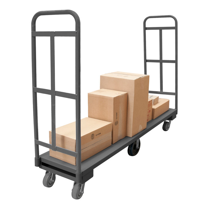2000 Lb. Capacity Platform Dolly, 57.25" H x 51.44" W x 24.44" D