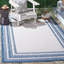 Austa Ivory/Navy Indoor/Outdoor Rug-146317544