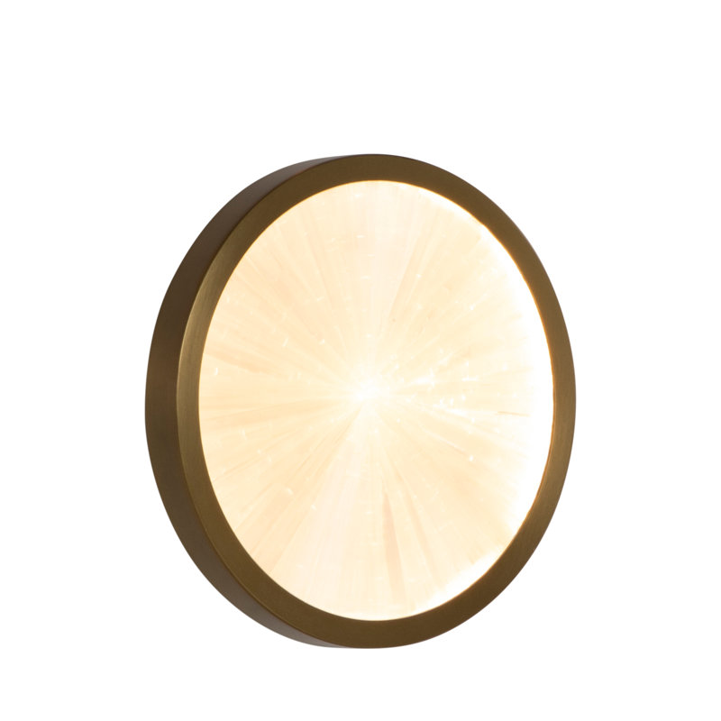Neptune Sconce, 8" H x 8" W x 2.5" D