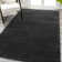 Asaldis Solid Low-Pile Black Rug