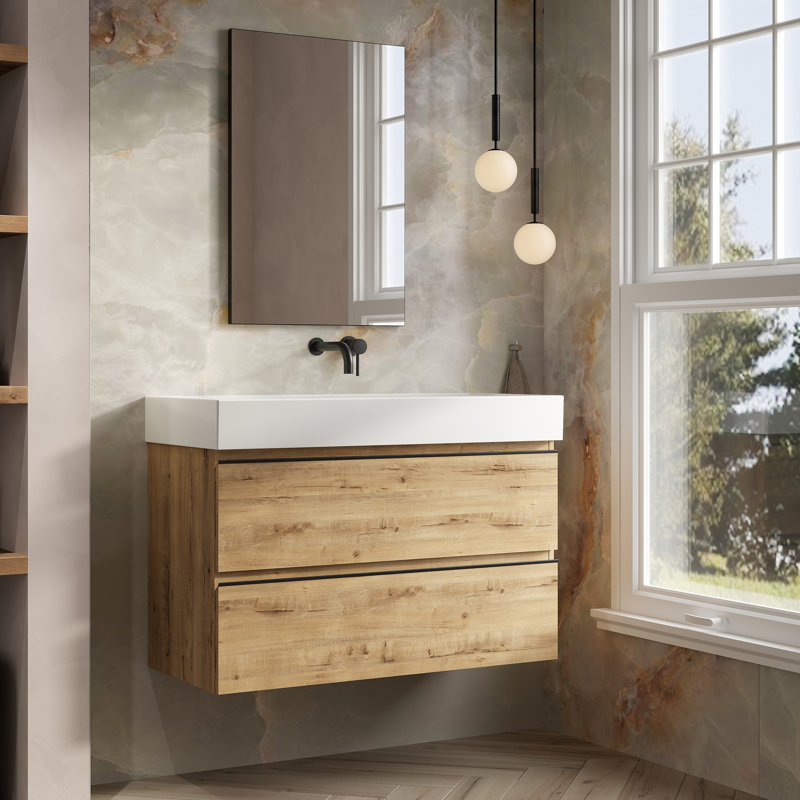 Sabree 1mm Double Bathroom Vanity with Basin