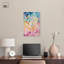«Joyful Rainfall I», toile de couleur moderne abstraite par Art Remedy-107456651-107456669