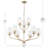 Celino Nine-Light Chandelier with Clear Glass-265313843