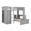 Lit mezzanine simple avec tiroirs Meloy Kids-706624264