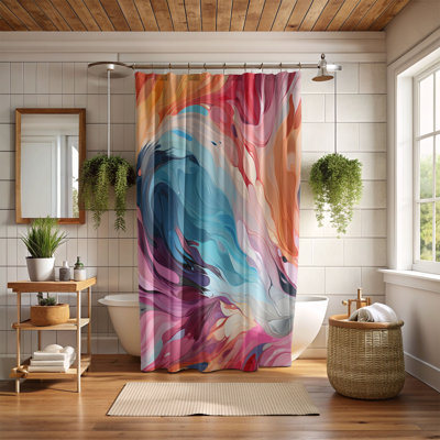 Paint Steaks - Rideau de douche Premium