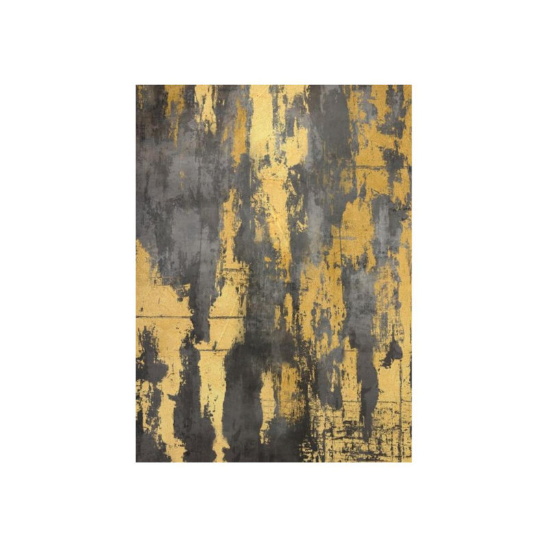 Golden Slumbers Painting by Emma McCartney, Glass Coat, 33" H x 24" W x 1.5" D