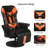 Inbox Zero Reclining Ergonomic Swiveling PC & Racing Game Chair with Footrest-1219327797
