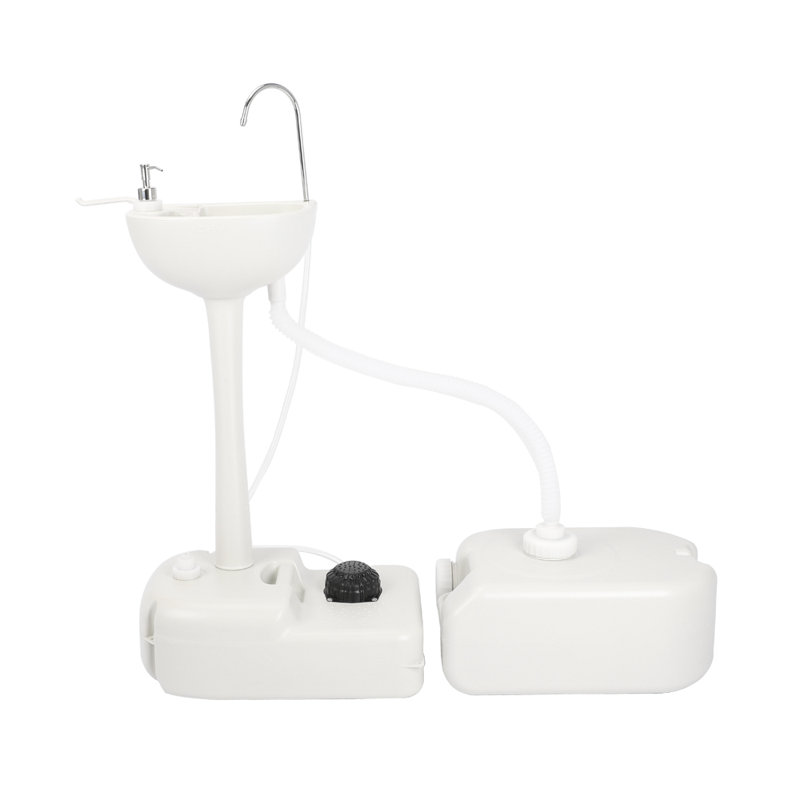 Portable Removable Outdoor Hand Sink With 24L Recovery Tank