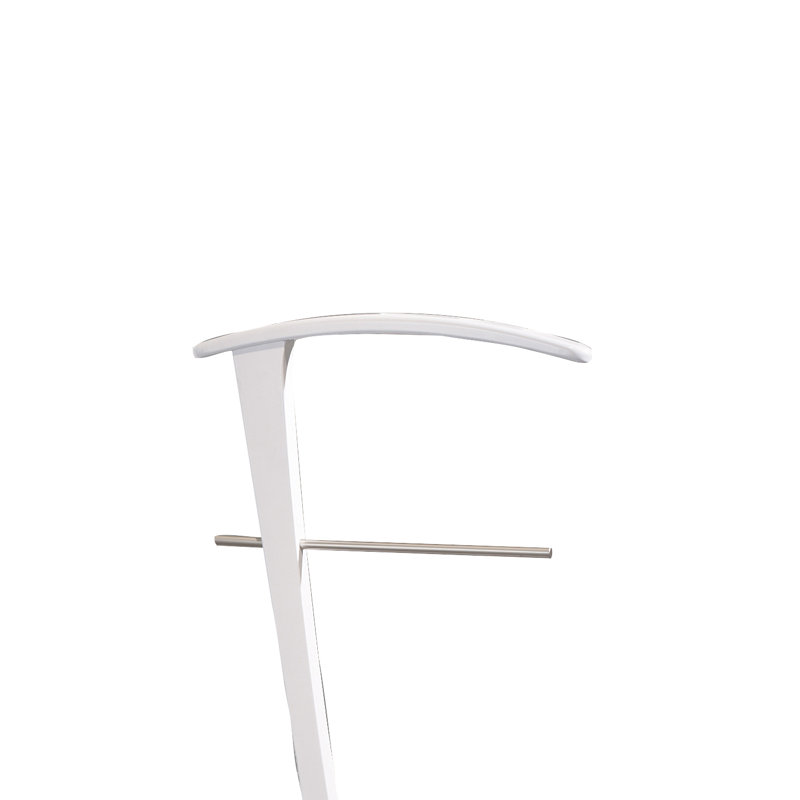 Rivero Freestanding Valet Stand, White