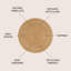 Ammerman Round Natural Jute Braided Circle Natural Rug-730538741