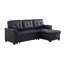 Canapé-lit modulaire réversible en cuir Vegan-1799717405