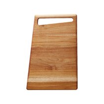 Aqua Teak Manada Teak Wood Cutting Board Brown 12 W x 16 L