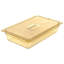 Couvercle rectangulaire Universal ™ en plastique jaune