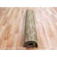 2'x3' Mocha Brown, Plain Solid Design, Pure Wool, Sample, Strike Off, Hand Knotted, Mat, Oriental Rug