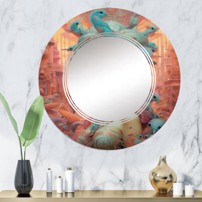 Bergues - Modern Wall Mirror Round