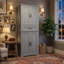 72" Tall Bathroom Storage Cabinet With Door Racks, Freestanding Linen Tower With Drawer & Adjustable Shelves-123594301