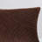 Delta Velvet Cotton Pillow Cover Brown-116546237