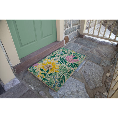 Tapis d'extérieur Williamsburg Blockprint 35 "x 22"