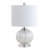 Haas 17.5" Glass/Crystal LED Table Lamp-1434444426