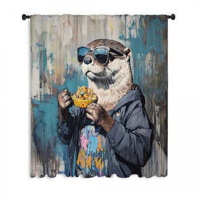 Rideaux de fenêtre Cool Otter