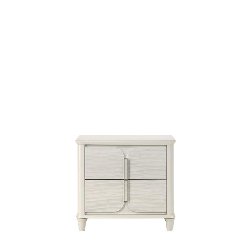Table de chevet moderne blanche et table de chevet fiable