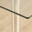 Bauder Glass Top Metal Base Dining Table-15848409