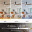 Kemp 52" 3 - Blade LED Modern Classic Ceiling Fan with Remote Control and Light Kit Included-721520782