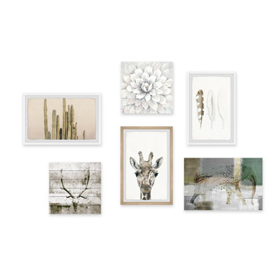 «Liliany Boho Forms» Hexaptych
