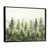 Black Floater Framed