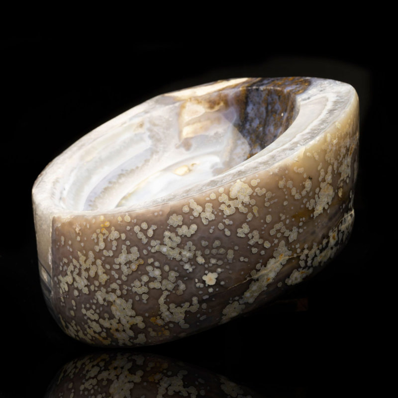 Hand-Carved Agate Bowl // 8 Lb.