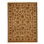 Hand Knotted Wool Oriental Area Rug in Light Green And Ivory