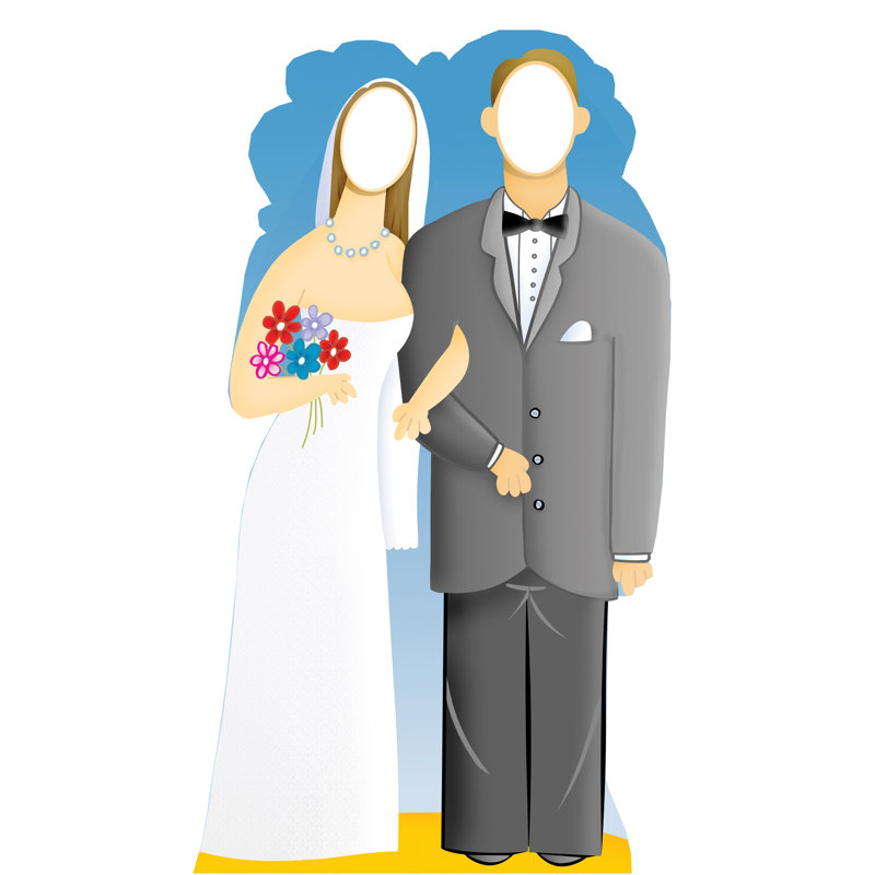 Life-Size Stand-Ins 72'' Holiday Occasion Cardboard Standup