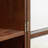 Peko 2-Door Display Cabinet, Brown
