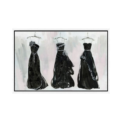 Black And Bling I by Sally Swatland - Gallery-Wrapped Canvas Giclée on Canvas